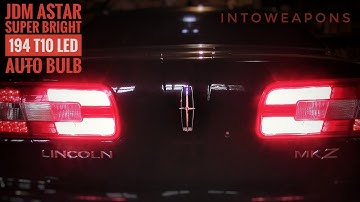 Tail Light LED Conversion:  JDM ASTAR Bright Red 194 LED Bulbs
