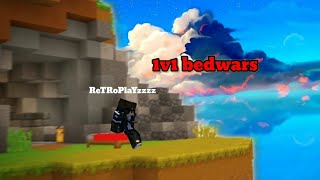 BEDWARS 1v1 gameplay | MCPE #minecraft #youtube #viral #mrlapis #psd1