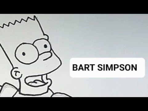 como desenhar desenhar como desenhar Bart Simpson #drawings #arte #des