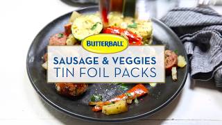 This easy tin foil dinner combines delicious spices, smoked turkey
sausage and veggies for a simple tasty dish. see the full recipe here:
http://recipes....