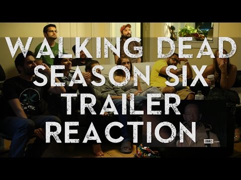 Walking Dead Season 6 - Comic-Con Trailer - Group Reaction