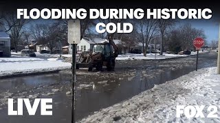 Metro Detroit flooding: Melvindale mayor speaks after water main break
