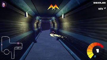 SuperTuxKart 1.0 - STK Enterprise Reverse 1:49.414