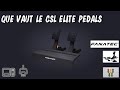 Que vaut le fanatec csl elite pedals 