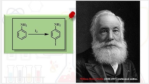 Reaction mechanism for Iodination of Aniline #aniline #iodination #reaction