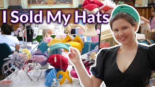 Millinery VLOG 👒📷 | How to sell hats | London Accessory Week | Millinery Hat Making