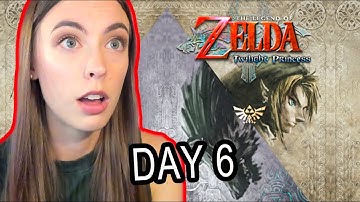 FIRST TIME PLAYING LEGEND OF ZELDA: TWILIGHT PRINCESS (DAY 6)