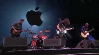 Foo Fighters perform at Apple Iphone 5 Launch Event. [Full Acoustic Concert - HD]