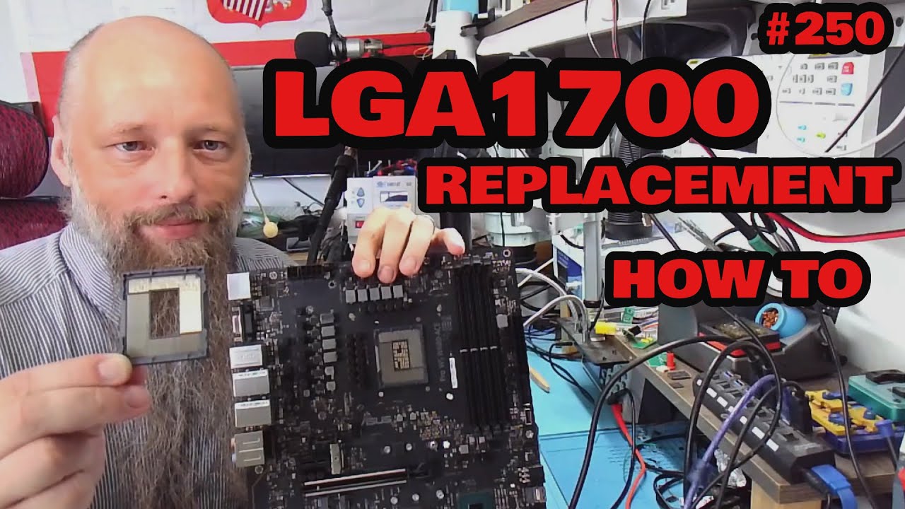 250 | Руководство по замене сокета LGA1700