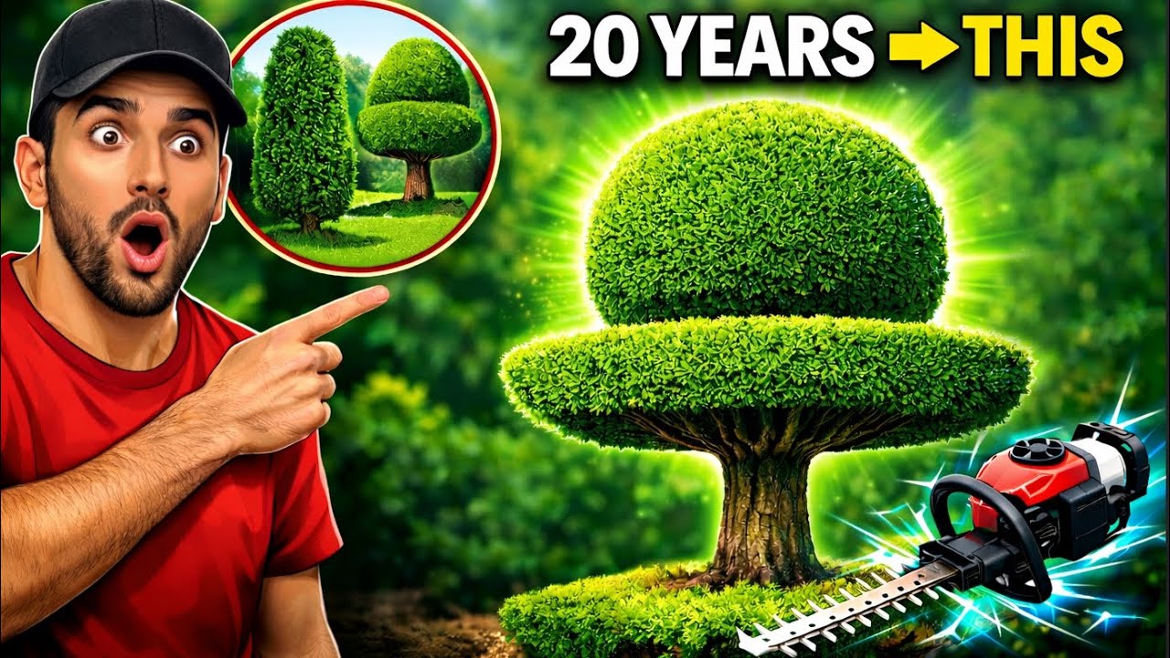 I Transformed a 20-Year-Old Tree Into a Perfect Sphere