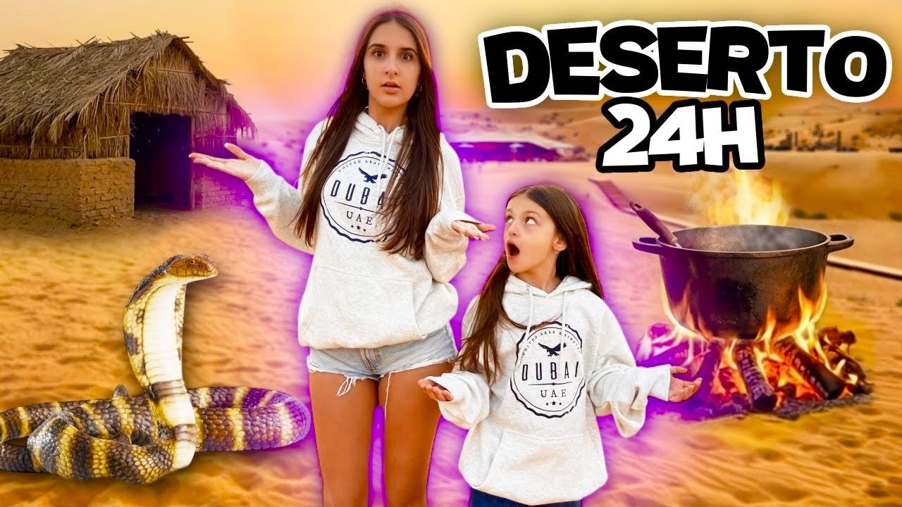 SOPRAVVIVIAMO nel DESERTO di DUBAI per 24 ORE •Day 3• 🦂🏜️🌵🐫 