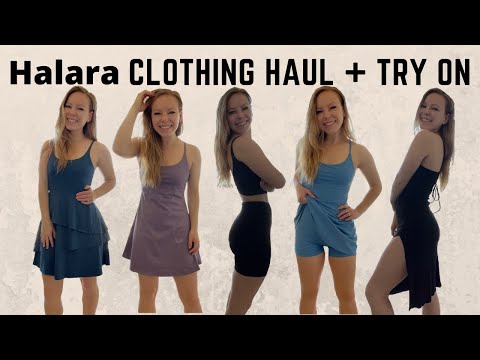 Halara Everyday Dresses Clothing Haul +Try On! 