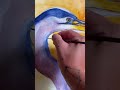 This piece is for sale https://ekaterinapolivannaya.art/work/blue-heron-2025 #watercolorpainting