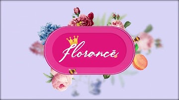 Florance ||  by Arc Solutions Youtube Intro Maker