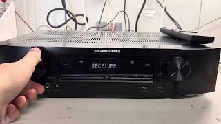 How To Factory Reset Marantz Receiver