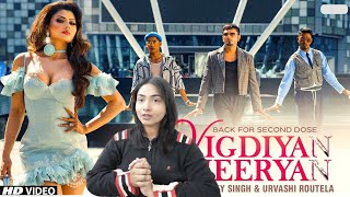 RIA REACTS | Vigdiyan Heeran - Full Video | Honey 3.0 | Yo Yo Honey Singh VS Badshah