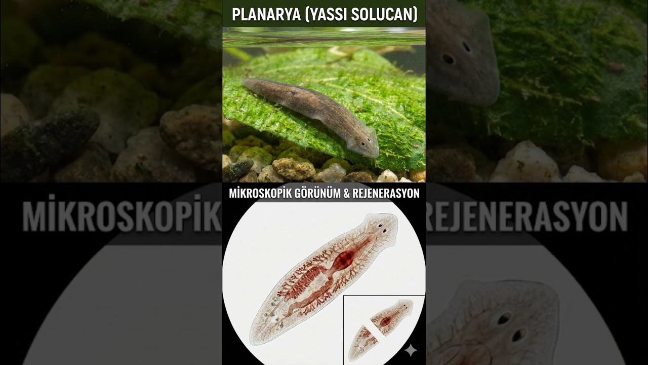 Ölümsüzlüğün Formülü: Planarya ve Mucizevi Rejenerasyon