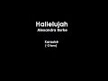 Hallelujah - Alexandra Burke - Male Version (-2tons)