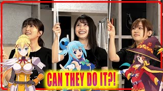 KonoSuba Voice Actors play games at Season 3 \& Spinoff Event | Part 1