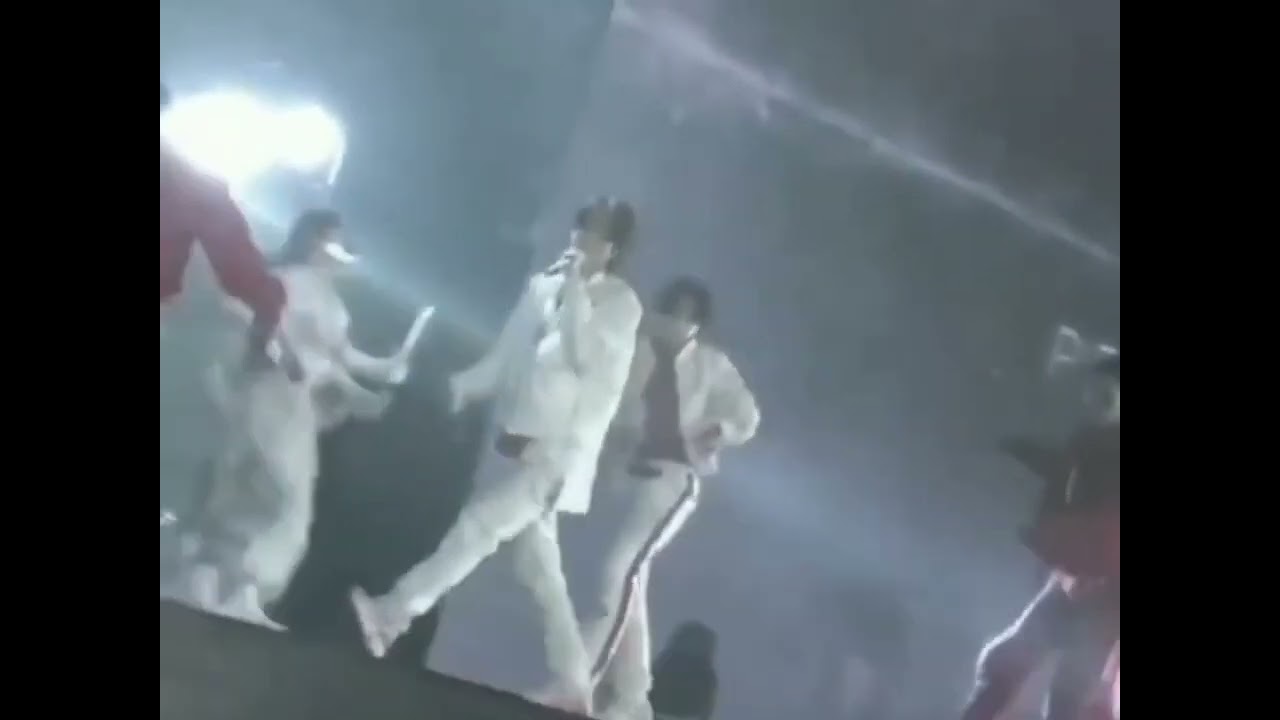 permission to dance stage Jin and 7member fired 