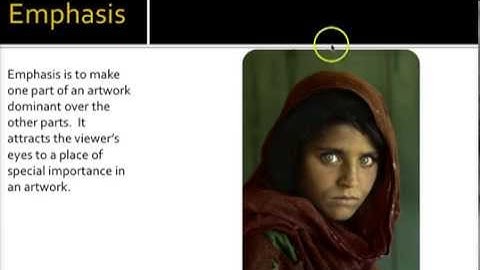 Principles of Art Video