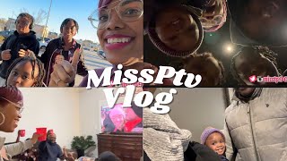 Happy New Year, Hot Cocoa Bar, Shopping Games Five Below Edition: MissPtv Season 12 Vlog #1