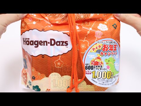 Haagen-Dazs Ice Cream Lucky Bag Unboxing