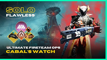 Solo Daily Loot Farm in Ultimate Fireteam Ops "Cabal