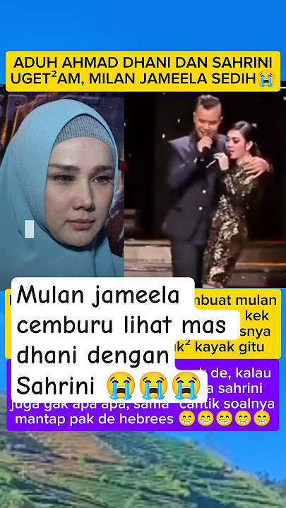 mulan cemburu lihat ahmad dhani #ahmaddhani #mulanjameela
