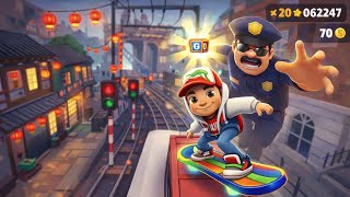 Subway Surfers London ゲームプレイ動画 | New world 🌍 ゲームプレイ動画 | Board Pass Gamer | モバイルゲーム screenshot 5