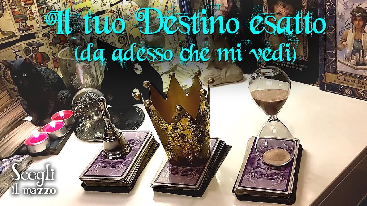 Il tuo destino esatto (da adesso che mi vedi) | Tarocchi interattivi lettura per te