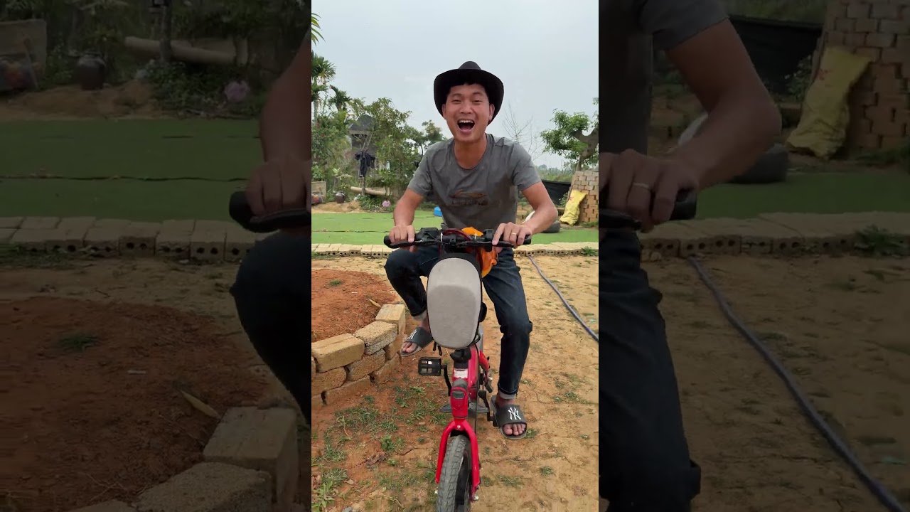 This Bicycle Made Him So Excited! 🚲✨