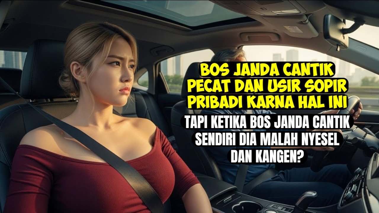 BOS CANTIK PECAT DAN USIR SOPIR PRIBADI KARNA HAL INI, TAPI KETIKA SENDIRI DIA MALAH NYESEL KANGEN ?