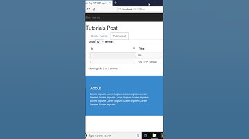 138 ASP .NET MVC - Delete Records from DataTables FrontEnd in ASP
