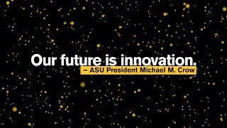 Arizona state university was ranked the most innovative school in
united states, ahead of schools like mit and stanford. that's because
we work hard to c...