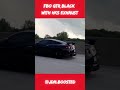 This Black GT-R's HKS Exhaust Is TOO LOUD 🔊 #nissangtr #r35 #sound