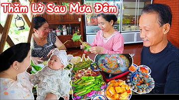 Thăm Lờ Cá Sau Cơn Mưa Đêm • Lẩu Cơm Mẻ Rau Đồng, Khô Cá Dứa Chiên Giòn | MTQH