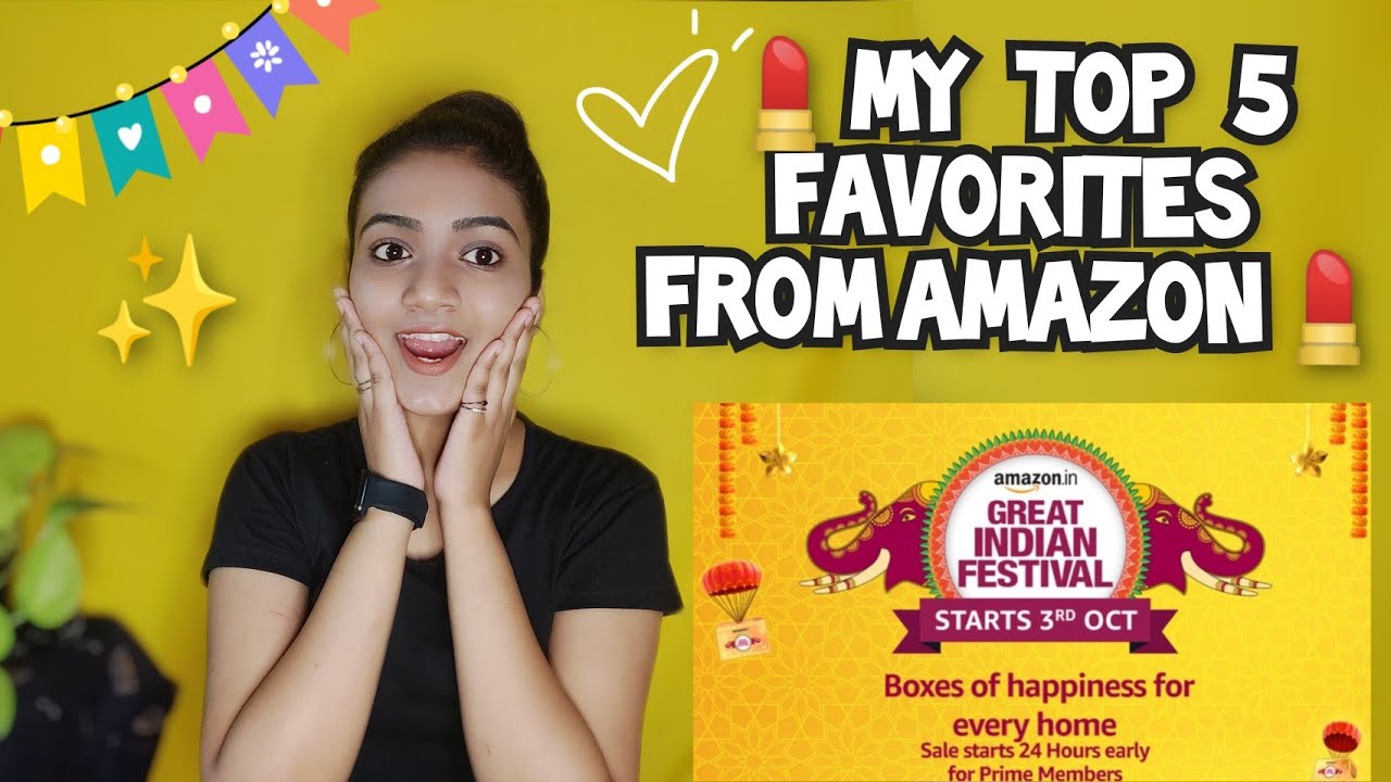 💄My top 5 favorites from Amazon/Mini Amazon haul || Rangoli Wagh