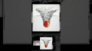 How to creater Realistic Crown Splash  in blender For product advertisment #blender