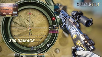 THE 1- SHOT KILL in ANY RANGE + HEAD SHOT |  BEST KILO BOLT GUNSMITH CODM BR | CODM BR GAMEPLAY