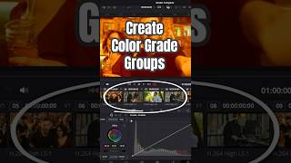 Color Grade Faster with Groups - DaVinci Resolve