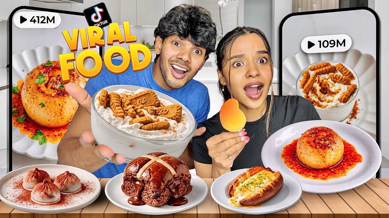 We Tried NEW TikTok Viral Food 🤤😱 Yash and Hass