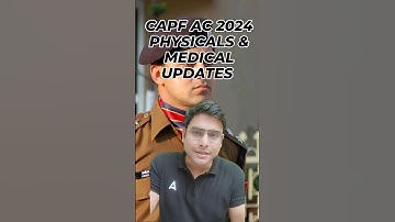 CAPF AC 2024 Physical & Medical Updates #capfac #defenceadda