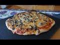 La pte  pizza la plus simple au monde prte  cuire en moins de 2 heures technique mains libres sans ptrissage