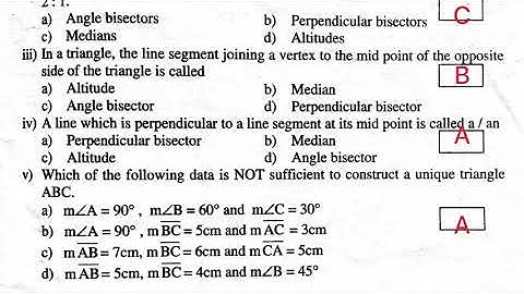 Practical Geometry / Important MCQS / Mathematics / knowledge gaining / education / EDUCATIONAL