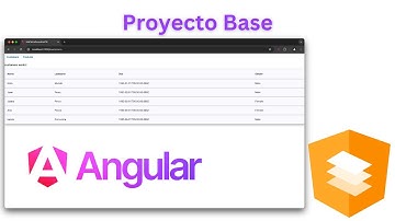 Cómo crear una tabla reutilizable con Angular Material y Angular 18 | Base