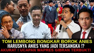 Download Lagu TOM LEMBONG BONGKAR BOROK ANIS‼️ HARUSNYA ANIES YANG JADI TERSANGKA!? UCAPAN WAPRES GIBRAN TERBUKTI MP3 Download Lagu TOM LEMBONG BONGKAR BOROK ANIS‼️ HARUSNYA ANIES YANG JADI TERSANGKA!? UCAPAN WAPRES GIBRAN TERBUKTI MP3