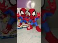 Unique Marvel Spidey Twins #dance  #toys #shortsfeed