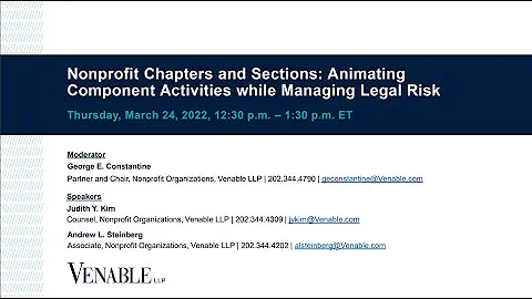 Nonprofit Chapters and Sections: Animating Compone...