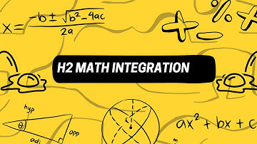 H2 math integration(application)  crash course